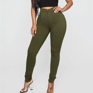 Fashion Nova High Waisted Skinny Jeans Sz 5